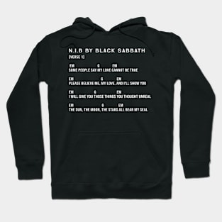 N.I.B Chords Lyrics Hoodie